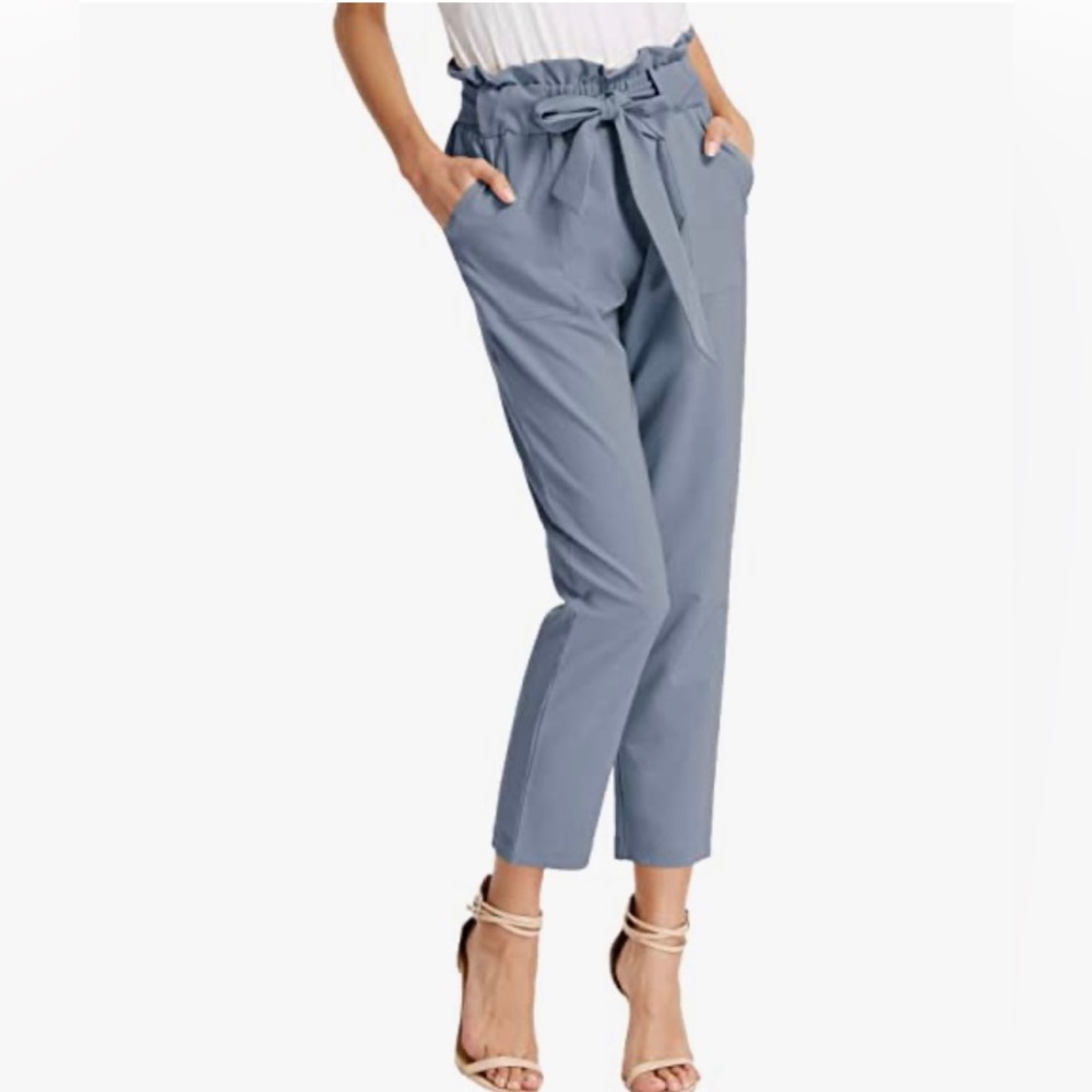 Paper Bag Waist Pants